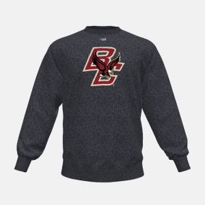 New Balance NB Crew Fleece (Boston College) Tröjor Herr Svarta | NB749MCN