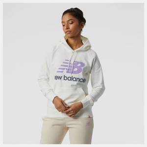 New Balance NB Essentials Pullover Hoodie T-shirt Dam Olika Färger | NB754WZB