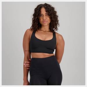 New Balance NB Fortiflow Bra Sport Bh Dam Svarta | NB458EDN