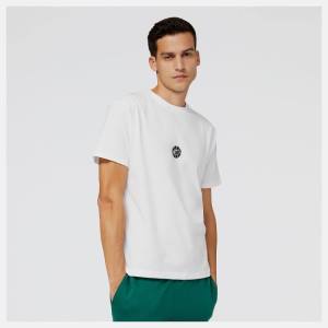 New Balance NB Hoops Fundamentals T-shirt Herr Vita | NB735YLU