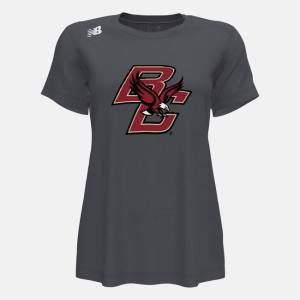 New Balance NB Korta Sleeve Tech Tee(Boston College) T-shirt Dam Grå | NB362MTF