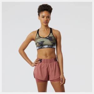 New Balance NB Pace Bra Printed 3.0 Sport Bh Dam Olika Färger | NB403UXC