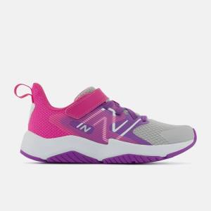 New Balance Rave Run v2 Bungee Spets with Top Rem Löparskor Barn Lila Rosa | NB972CSY