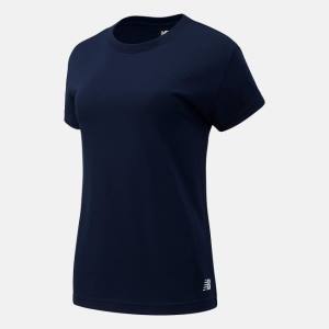 New Balance Relentless Crew T-shirt Dam Marinblå | NB864XAK