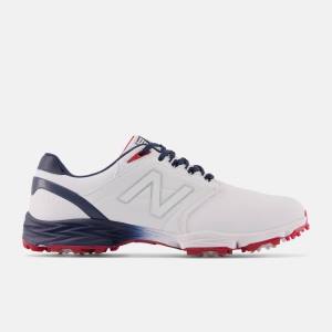 New Balance Striker v3 Golfskor Herr Vita Blå | NB589THW