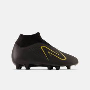 New Balance Tekela v4 Magique Junior FG Fotbollsskor Barn Svarta Guld | NB291SGD