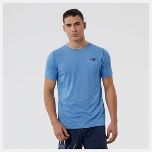 New Balance Tenacity Tee T-shirt Herr Mörkblå | NB850WCD