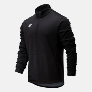 New Balance Thermal Half Zip T-shirt Herr Svarta | NB308NCR